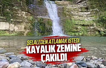 Samsun Kavak'ta Şelaleden Düşen Genç Ağır Yaralandı