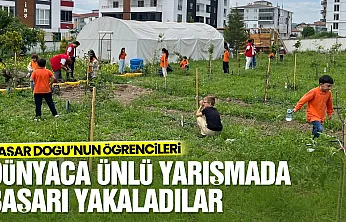 Samsun Kavak Yaşar Doğu İlkokulu'ndan Dünya çapında başarı