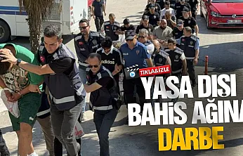 Samsun merkezli yasa dışı bahis operasyonu: 20 şüpheli adliyede