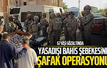 Samsun merkezli yasadışı bahis operasyonu: 67 gözaltı