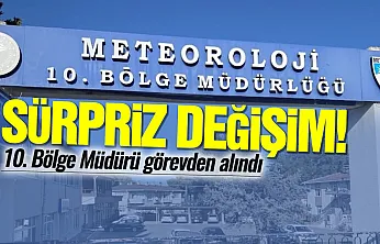 Samsun meteoroloji'de sürpriz değişim! 10. Bölge Müdürü görevden alındı