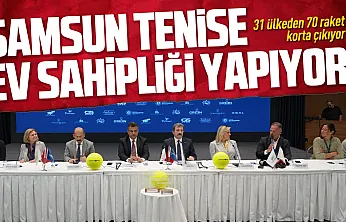 Samsun Open WTA 125 Tenis Turnuvası heyecanı başladı
