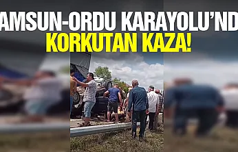 Samsun-Ordu Karayolu'nda Trafik Kazası