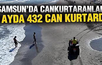 Samsun sahillerinde görünmez tehlike: Cankurtaranlar 3 ayda 432 can kurtardı