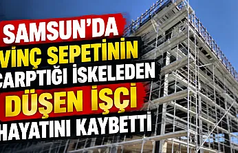Samsun Tekkeköy'de iskeleden düşen işçi hayatını kaybetti