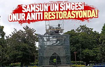 Samsun'un 94 yıllık anıtı restorasyona giriyor