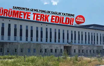 Samsun'un Çarşamba İlçesinde 48 milyonluk Sarıcalı ASM kaderine terk edildi