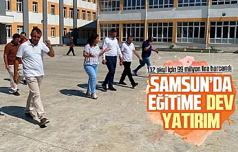Samsun Valiliği ve MEB iş birliğiyle okullar güçleniyor