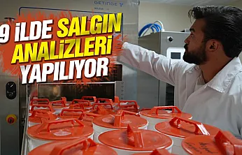 Samsun Veteriner Kontrol Enstitüsü 9 ilde hayvan sağlığının güvencesi oldu