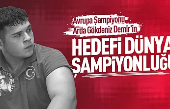 Samsunlu genç bilek güreşçisinin hedefi Dünya Şampiyonası