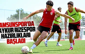 Samsunspor, Çaykur Rize Spor'a kilitlendi