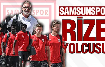 Samsunspor Çaykur Rizespor maçı için son antrenmanını tamamladı