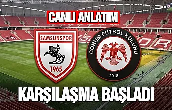 Samsunspor, Çorum FK ile karşılaşıyor | Canlı Anlatım...