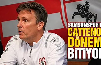 Samsunspor'da Cedric Cattenoy ile yollar ayrılıyor