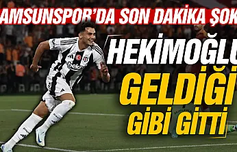 Samsunspor'da Hekimoğlu transferi iptal mi oldu?