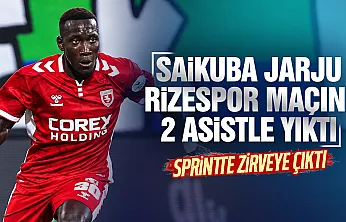 Samsunspor'da Saikuba Jarju fırtınası