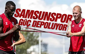 Samsunspor'da yeni sezon hazırlıkları hız kesmiyor