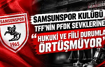 Samsunspor'dan Bahis Soruşturması Açıklaması