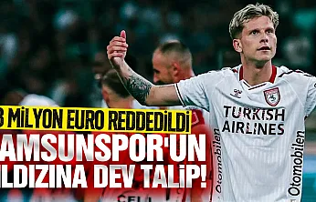 Samsunspor'dan bir yıldız daha mı kayıyor? 5 Milyon euroluk süper teklif!