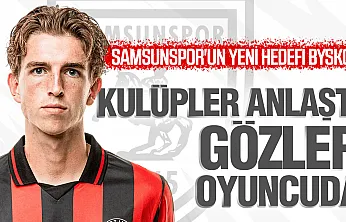 Samsunspor'dan orta sahaya Danimarkalı takviyesi