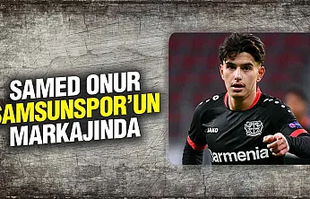 Samsunspor'dan orta sahaya Samed Onur takviyesi