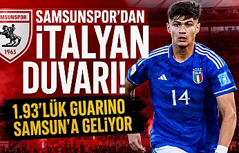 Samsunspor'dan savunmaya İtalyan takviyesi! Guarino resmen kadroda