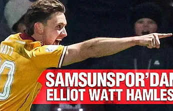 Samsunspor İskoçya'dan Elliot Watt'ın peşinde