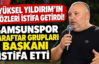 Samsunspor sürpriz  ayrılık: Tonguç Ali Anıl istifa etti
