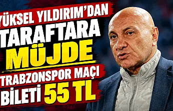 Samsunspor taraftarına Yüksel Yıldırım jesti kadın, çocuk ve öğrencilere 55 TL'ye bilet