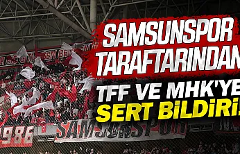 Samsunspor taraftarından Trabzonspor maçı öncesi 'Hikmet Öksüzoğlu' tepkisi