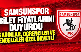 Samsunspor - Trabzonspor maçının bilet fiyatları açıklandı