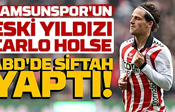 Samsunspor'un eski yıldızı Carlo Holse yeni takımında ilk gölünü attı