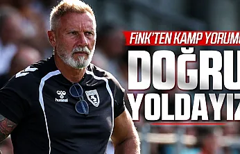 Samsunspor'un hocası Fink'ten önemli açıklama
