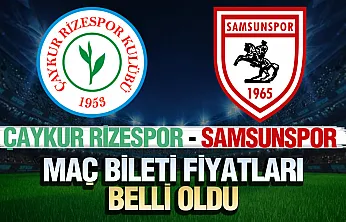 Samsunspor'un Rize deplasmanı biletleri satışa çıktı!
