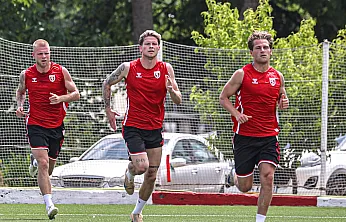 Samsunspor yeni sezonun ilk antrenmanını gerçekleştirdi