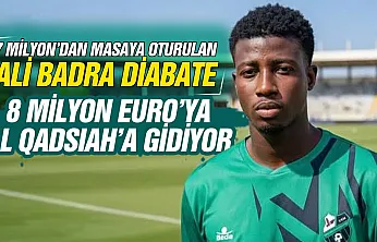 Samsunsporlu Diabate, 8 milyon Euro'luk dev paketle Arabistan'a transfer oldu