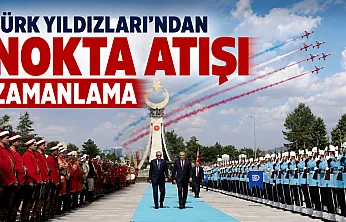 Saniyelik Hesap, Kusursuz Gösteri: MSB O Anları Paylaştı