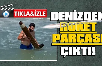 Sinop'ta denize giren vatandaş şüpheli cisim buldu