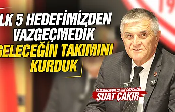 Suat Çakır, Arca Çorum FK maçı öncesi basın toplantısında konuştu