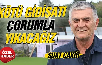 Suat Çakır'dan Samsunspor Çorum FK maçı öncesi açıklamalar