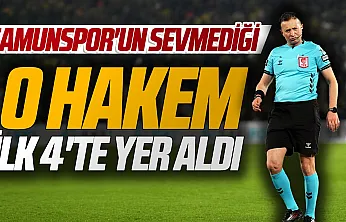 Süper Lig'de 4 hakem zirveyi paylaştı