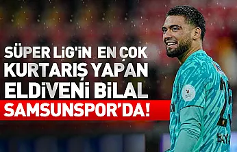 Süper Lig'in en çok kurtarış yapan eldiveni Samsunspor'da!