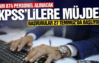 Tarım ve Orman Bakanlığı 1.874 sözleşmeli personel alacak