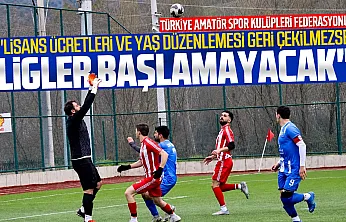 TASKK'tan TFF'ye rest: 'Amatör liglerin başlamama riski var'