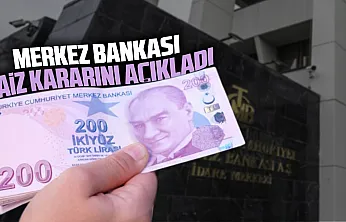 TCMB politika faizini sabit tuttu