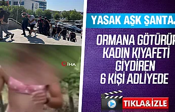 Tekirdağ'da şantaj olayı: Ormanda kadın kıyafeti giydirip video çeken 6 kişi yakalandı