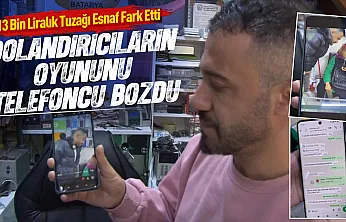 Telefoncunun dikkati kadını dolandırılmaktan kurtardı