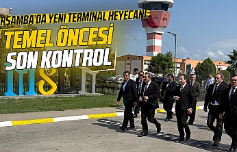 Terminal binası temeli öncesi son kontroller