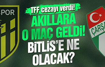 TFF'den 3 takıma küme düşme cezası