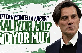 TFF'den Vincenzo Montella kararı: İtalyan teknik adamla yola devam edilecek mi?